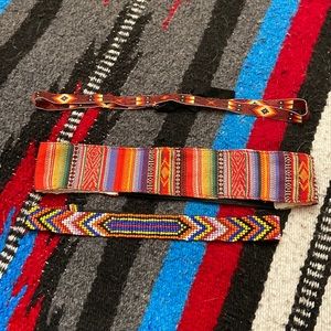 Assorted aztec head/hat bands